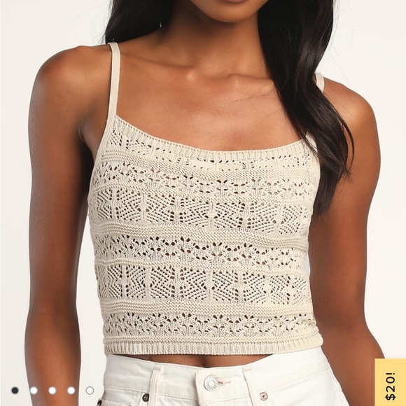 Lulus Tops - Lulus Knit Tank Top